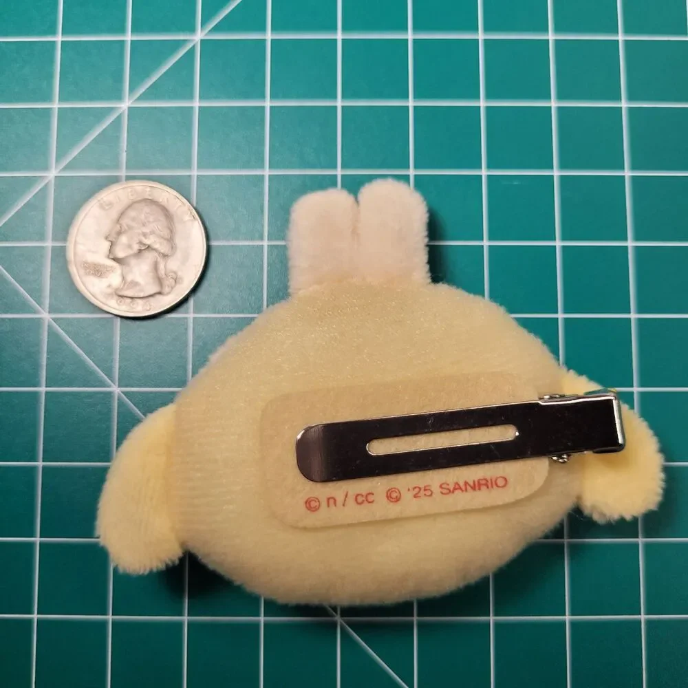 Pompompurin - Sanrio x Chiikawa Plush Hair Clip